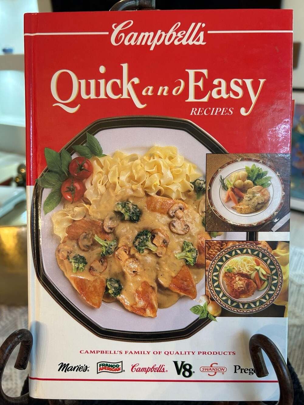 Campbell's Quick and Easy Recipes Cookbook Hardcover 1993